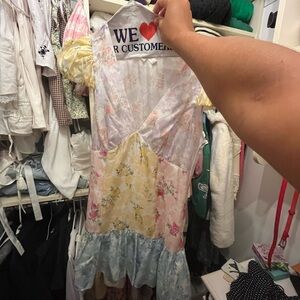 Loveshack fancy mini dress